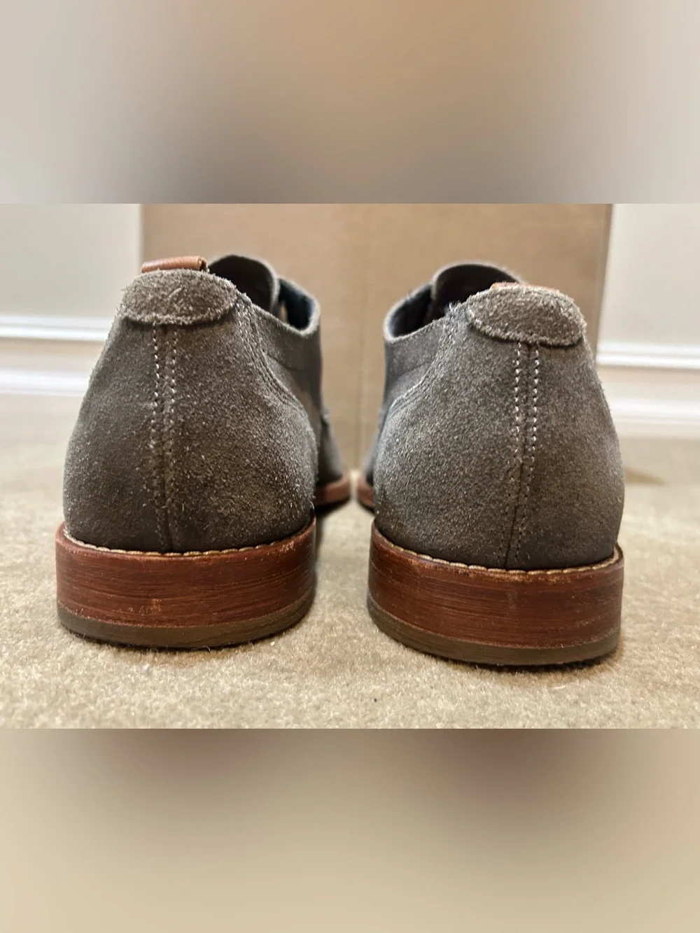Cole Haan Gray Suede Business Casual Size 10.5M